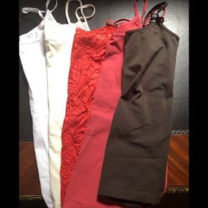 Tank Tops size small mixed lot of 5